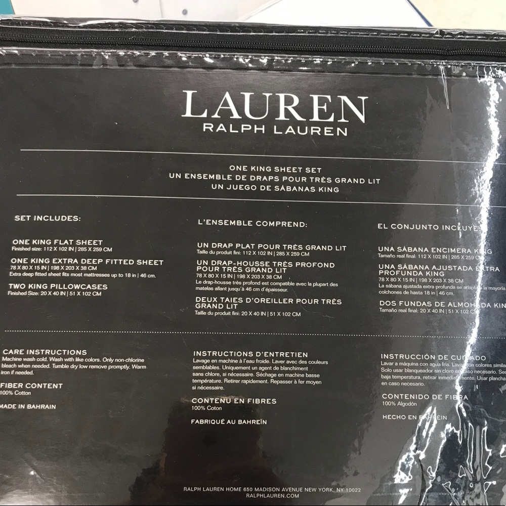 Ralph Lauren King Size Majestic shades - Picture 2 of 3